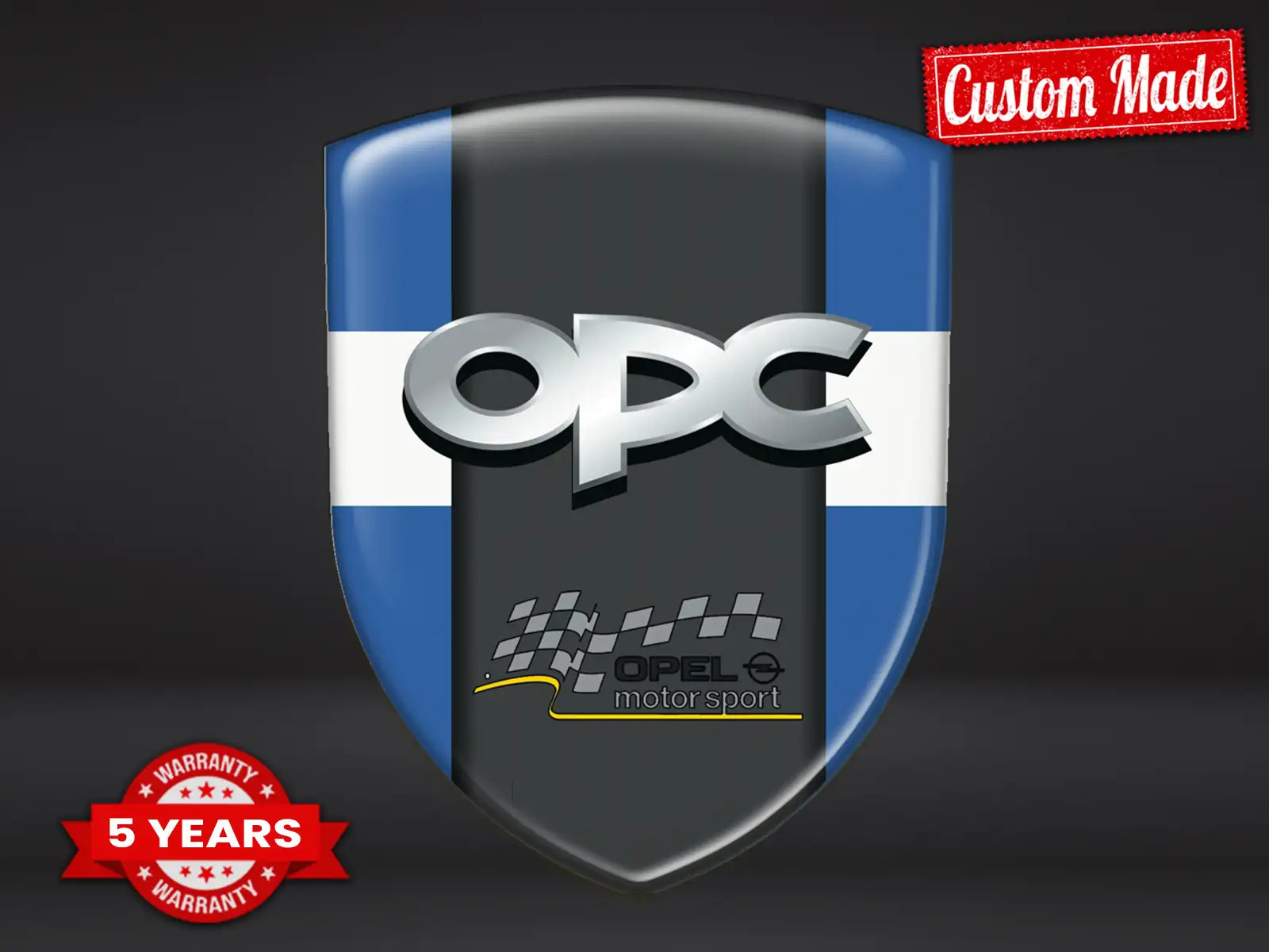 OPC Pegatinas Parabrisas Coche Edición Alta Calidad Moderna